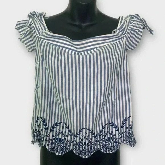 Guess Off The Shoulder Top - Picture 1 of 8